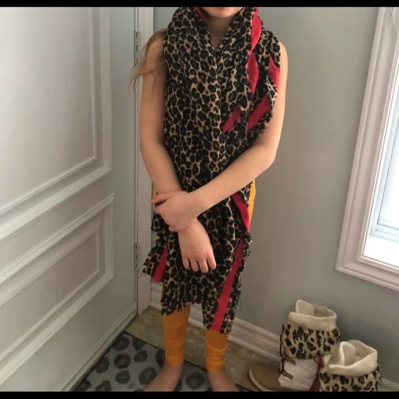 Scarf long leopard - Picture 1 of 3